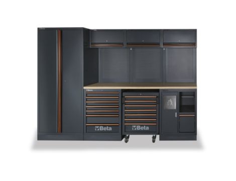 BETA - Zestaw mebli warsztatowych systemu C45PRO/W - 4500/C45PRO/W