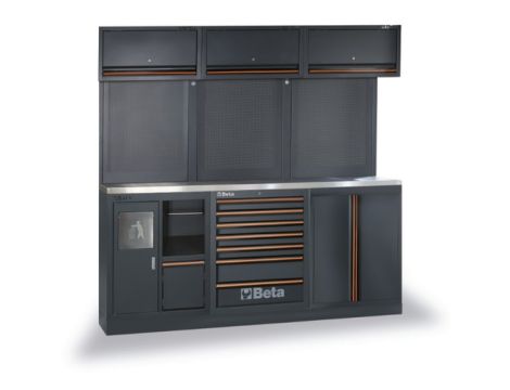 BETA - Zestaw mebli warsztatowych systemu C45PRO/AX - 4500/C45PRO/AX