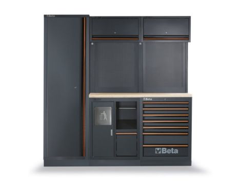 BETA - Zestaw mebli warsztatowych systemu C45PRO/CW - 4500/C45PRO/CW