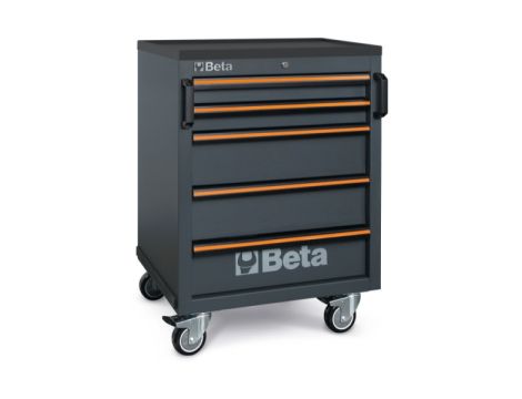 BETA - C45PRO C5-WÓZEK NARZĘDZIOWY 5 SZUFLADAMI - 4500/C45PRO2.0/C5
