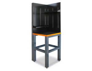 BETA - Narożnik wolnostojący 0,7x0,7m do systemu C55 pomarańczowy - 5500/C55AC-O