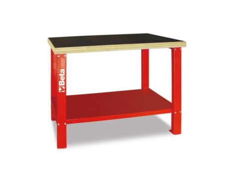 BETA - Stół warsztatowy C58B czerwony - 5800/C58B-R