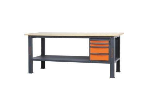 BETA - C58BC-W2,1 4C/A-STÓŁ DREWN.BLATEM 4 SZUF - C58BC-W2.1/4C/A