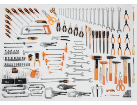 BETA - Zestaw 162 narzędzi do użytku przemysłowego - 5957VI