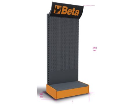 BETA - C64 /1-REGAŁ WYSTAWIENNICZY, PUSTY - C64/1