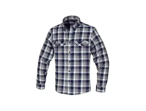 BETA - Koszula flanelowa w kratę XS - 075450200