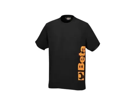 BETA - T-shirt bawełniany czarny (Seria 7549N) Rozmiar XS  - 075490400