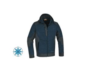 BETA - 7637B L-BLUZA POLAROWA ZAPINANA - 076370103