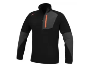 BETA - Bluza polarowa lekka czarna (Seria 7654N) Rozmiar M  - 076540002