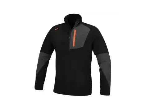 BETA - Bluza polarowa lekka czarna (Seria 7654N) Rozmiar XXXL  - 076540006