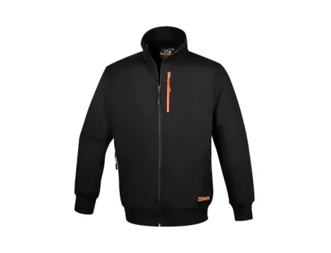 BETA - Bluza zapinana na zamek czarna 7664N Rozmiar XXXL - 076640006