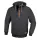 BETA - Bluza z kapturem zapinana na zamek szara 7665G Rozmiar XS - 076650100