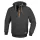 BETA - Bluza z kapturem zapinana na zamek szara 7665G Rozmiar XL - 076650104