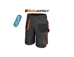 BETA - Spodnie robocze krótkie lekkie EASY szare (Seria 7861G) Rozmiar 3XL  - 078610806