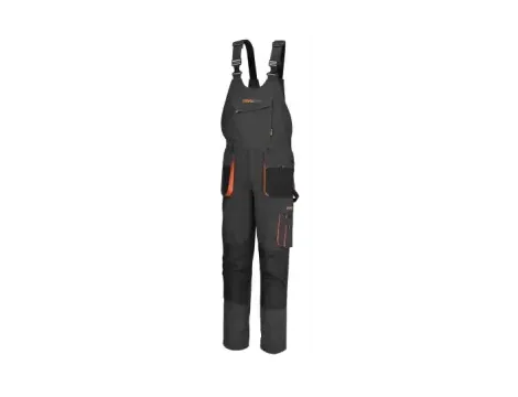 BETA - Spodnie robocze z szelkami EASY szare (Seria 7903G) Rozmiar L  - 079030803