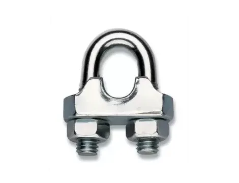 BETA - Zacisk linowy kabłąkowy ocynkowany kuty na zimno 5mm  - 8016FR/5