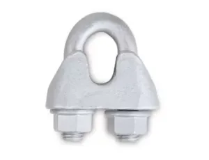 BETA - Zacisk linowy kabłąkowy z żeliwa ciągliwego ocynkowany 22mm - 8016UGK/22