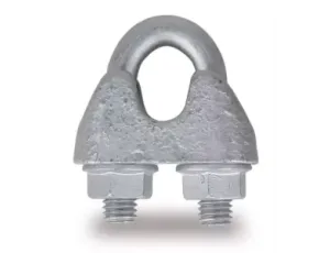 BETA - Zacisk linowy kabłąkowy ocynkowany z korpusem odlewanym 10mm  - 8016U2/10