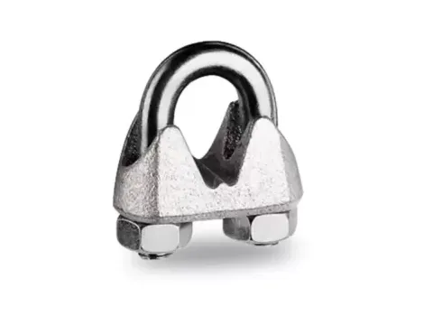 BETA - Zacisk linowy kabłąkowy, ocynkowany 8-10mm  - 8018T