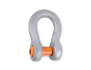 BETA - Szakla okrągła z kwadratowym otworem, stal stopowa wytrzymała, ocynkowana ogniowo WLL 2000kg 13mm  - 8032/16