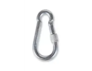 BETA - Hak karabinkowy z nakrętką zabezpieczającą 8X80mm  - 8074G/8X80