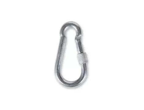 BETA - Hak karabinkowy z nakrętką zabezpieczającą 8X80mm  - 8074G/8X80