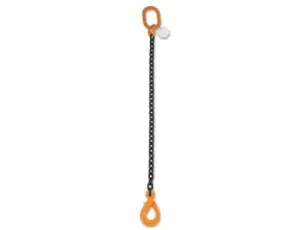 BETA - Zawiesie łańcuchowe z hakiem samozatrzaskowym 6mm/4m jednocięgnowe Klasa 8  - 8091SL/1/6MM/4M