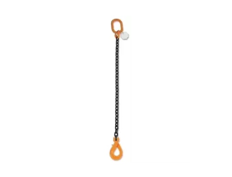 BETA - Zawiesie łańcuchowe z hakiem samozatrzaskowym 13mm/1m jednocięgnowe Klasa 8  - 8091SL/1/13MM/1M