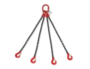 BETA - Zawiesie łańcuchowe czterocięgnowe, w skrzynce 7mm/4M  - 8094/4/7MM/4M
