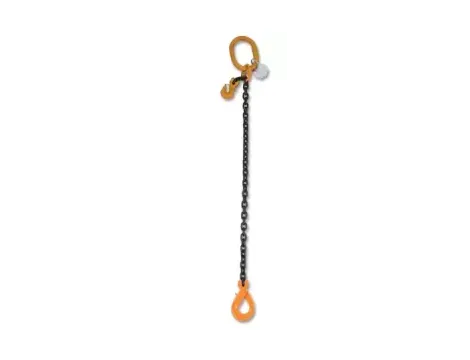 BETA - Zawiesie łańcuchowe z hakiem samozatrzaskowym i skracaczem 13mm/4m jednocięgnowe Klasa 8  - 8096SL/1/13MM/4M