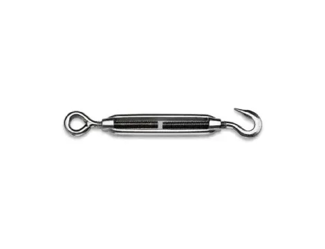 BETA - Nakrętka napinająca (śruba rzymska) ucho-hak, stal nierdzewna (AISI 316) M14   - 8206/14