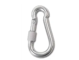 BETA - Hak karabinkowy z nakrętką zabezpieczającą, stal nierdzewna (AISI 316) 10x100mm  - 8274G/10X100