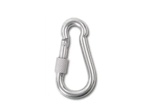 BETA - Hak karabinkowy z nakrętką zabezpieczającą, stal nierdzewna (AISI 316) 10x100mm  - 8274G/10X100