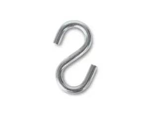 BETA - Hak typu ''S'' 6mm asymetryczny, stal nierdzewna (AISI 316)  - 8282S/6