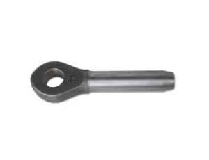 BETA - Końcówka kuta oczkowa czarna do lin stalowych 10mm - 8702N/10