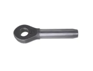 BETA - Końcówka kuta oczkowa czarna do bezpośredniego zaprasowania z liną stalową 8mm - 8702ZC/8