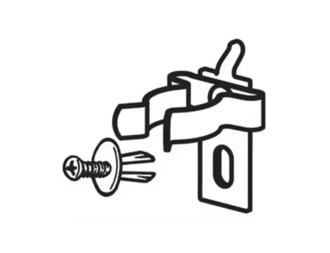 BETA - Uchwyt do narzędzi z kołkiem zabezpieczającym 19mm  - 8888GM/19