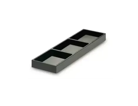 BETA - Pojemnik z tworzywa VP-3SC 129x410x45 - 8888/VP-3SC