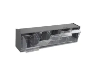 BETA - Skrzynka z uchwytem z 5 pojemnikami z tworzywa sztucznego - 8888/PM/5C