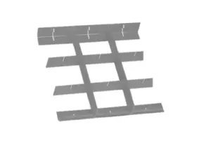 BETA - Zestaw przegród krzyżowych wysokość 70mm 418x205 do C41 - 8889C4/7