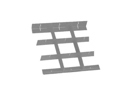 BETA - Zestaw przegród krzyżowych wysokość 70mm 418x205 do C41 - 8889C4/7