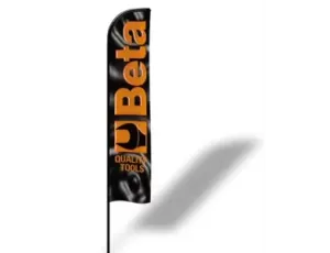 BETA - FLAGA 4x0,75 m z metalowym 9561V - 095610001