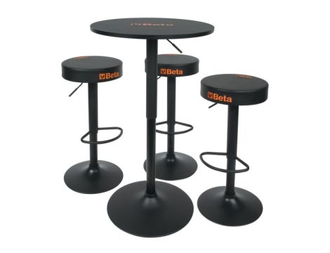 BETA - 9566K-ZESTAW STOLIKA I 3 STOŁKÓW 9566S/3 - 095660500
