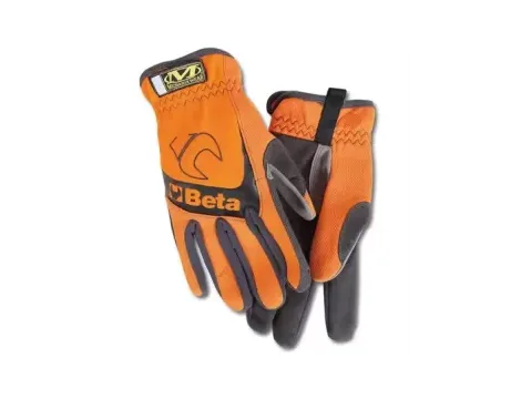 BETA - Rękawice beta mechanix pomarańczowo-czarne 9574O rozmiar XXL - 095740205