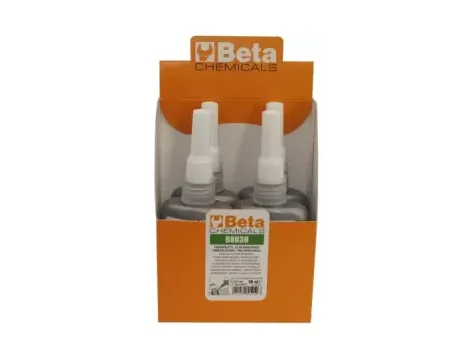 BETA - Klej anaerobowy do gwintów metalowych - duża siła łączenia - butelka 50ml - 9803H/50B