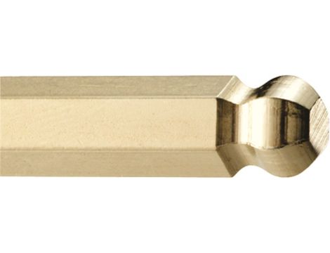 Zestaw imbusów 1,5 - 10 BONDHUS - długie, z kulką, kolor złoty [9 cz.] - 2