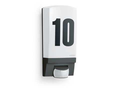 Lampa elewacyjna z czujnikiem ruchu i zmierzchu Steinel L 1 S PIR max.60W E27 IP44 IK07 230V czarna / tworzywo sztuczne - 2