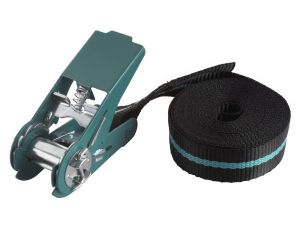 Zacisk taśmowy 4 m/180 kg Wolfcraft - z mech. zapadkowym