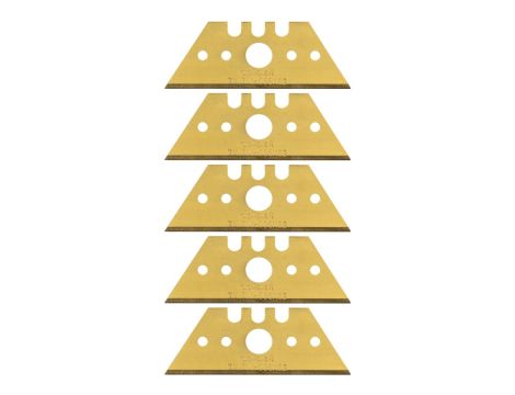 Ostrza trapezowe 52 / 0.65 mm Wolfcraft - pokryte tytanem [5 szt.] - 3