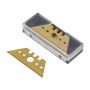 Ostrza trapezowe 52 / 0.65 mm Wolfcraft - pokryte tytanem [5 szt.] - 3